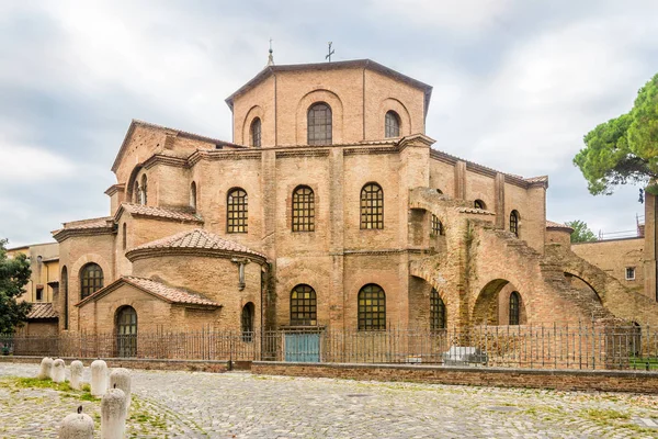 Vista Basílica San Vitale Ravenna Itália — Fotografia de Stock