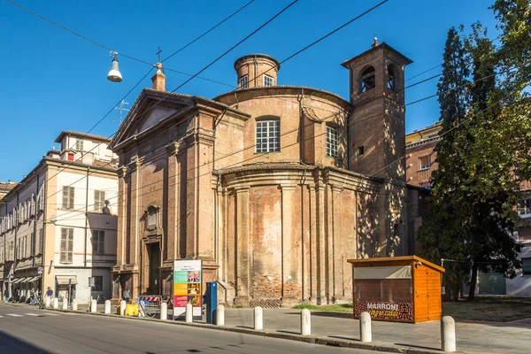 Modena Włochy Wrzesień 2018 Kościół San Giovanni Battista Ulicach Miasta — Zdjęcie stockowe