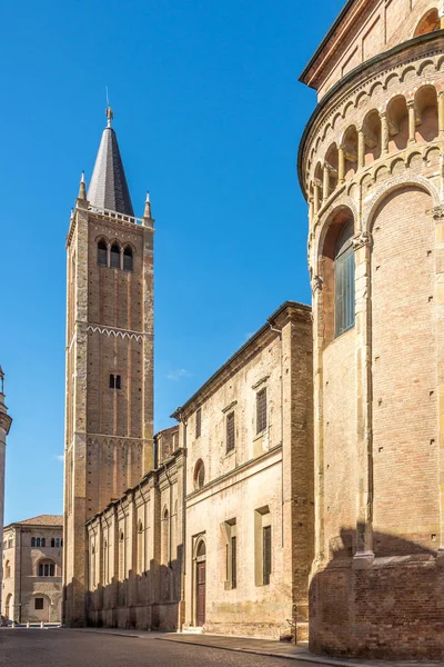 View Bell Tower Parma Cathedral Italy — Stock Photo, Image