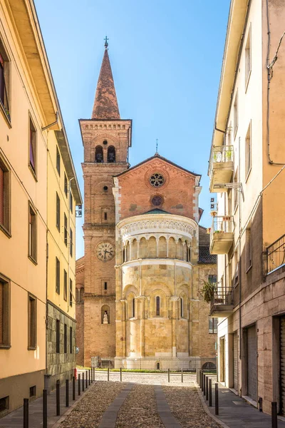 Saint Domninus San Donnino Katedrali Fidenza Talya Sokaklarında — Stok fotoğraf