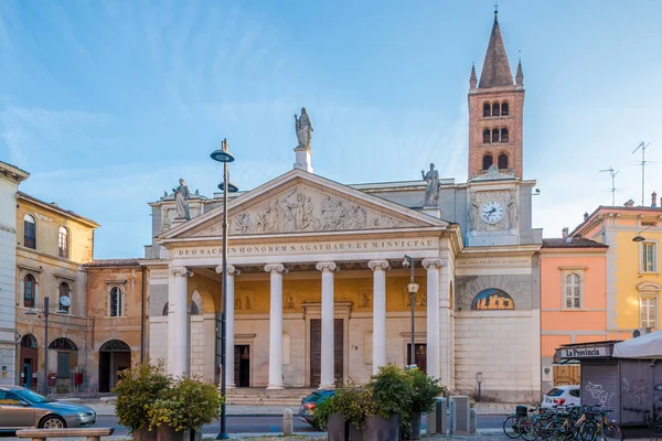 Cremona Itálie Září 2018 Kostel Svatého Agata Ulicích Cremona Cremona — Stock fotografie