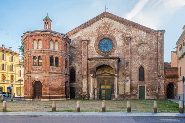 Widok Kościół San Luca Cremona Włochy — Zdjęcie stockowe