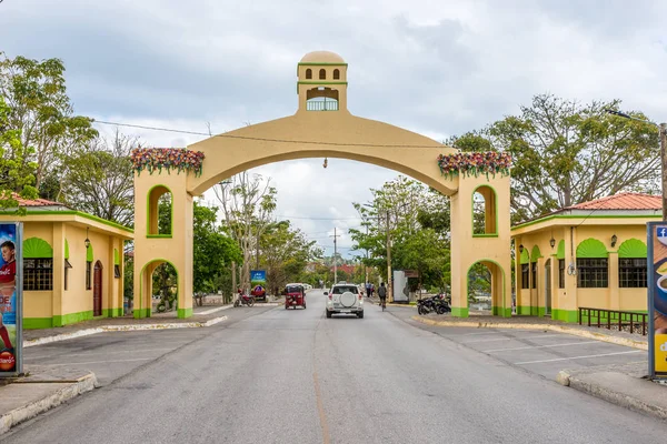 Road to Flores island in Guatemala — Stock Photo, Image