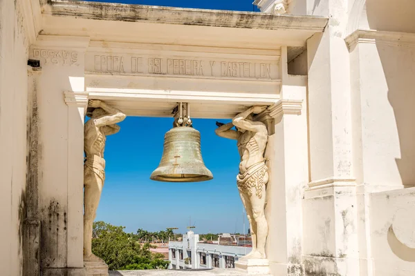 View at the Bell of Basilica of Assumption of the Blessed Virgin Mary in Leon - Nicaragua — Stock Photo, Image