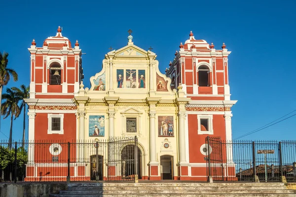 View at the El Calvario church in Leon - Nicaragua — Stock Photo, Image