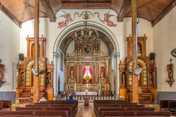 Vista en el Coro de la Iglesia La Merced en León - Nicaragua — Foto de Stock