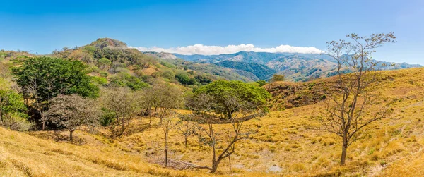 Vista panorâmica para o vale perto de Monteverde Cloud Forest Reserve na Costa Rica — Fotografia de Stock