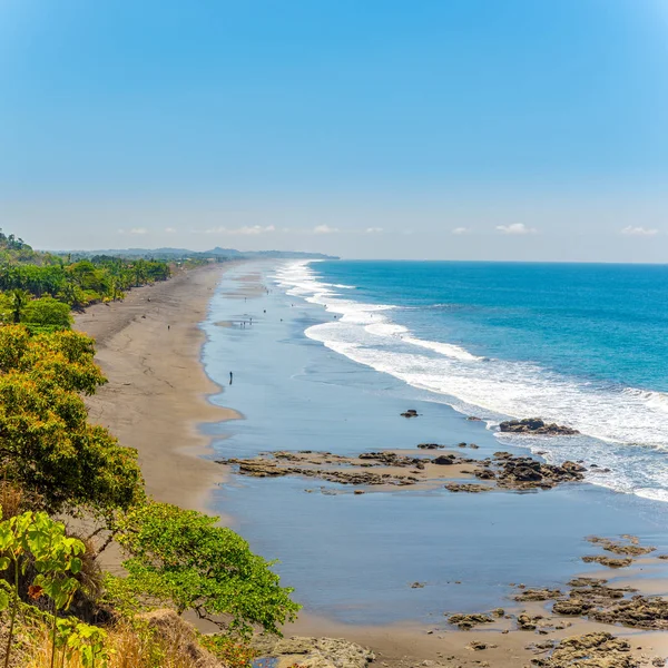 Utsikt på Hermosa Beach nära Jaco City i Costa Rica — Stockfoto