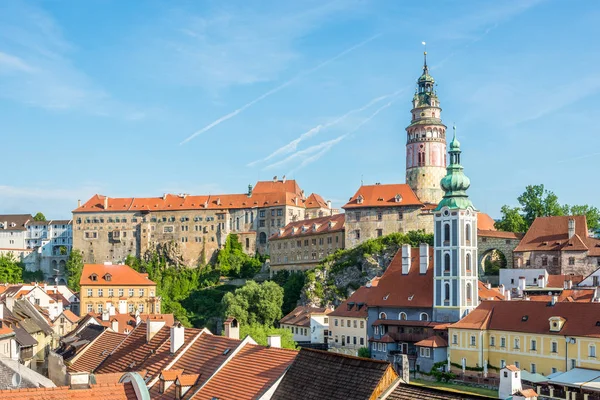 View at the Castle of Cesky Krumlov in Czech Republic — Stock Photo, Image