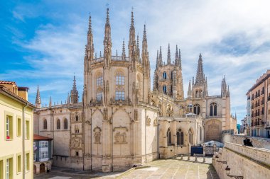 Burgos'taki Saint Mary Katedrali Şapeli'nde manzara - İspanya