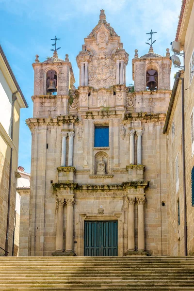 Vista en el Portal de la Iglesia de Santa María de Ourense en España — Foto de Stock