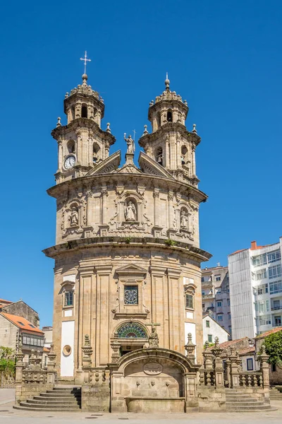 Vista de la Iglesia de la Virgen María en Pontevedra - España — Foto de Stock