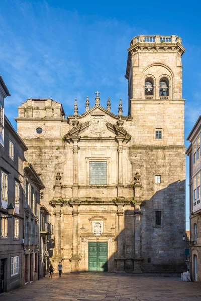 Vista en la Iglesia de San Agustín en Santiago de Compostela - España — Foto de Stock