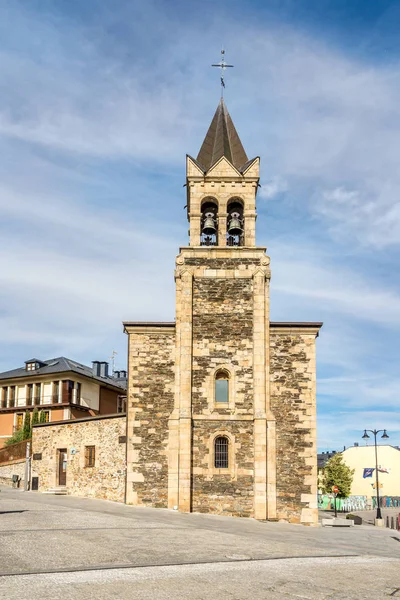 Vue de l'église de San Andreas à Ponferrada - Espagne — Photo