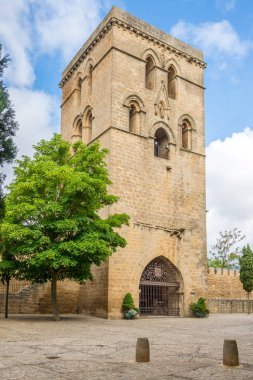 Laguardia Abacial Tower manzarası - İspanya