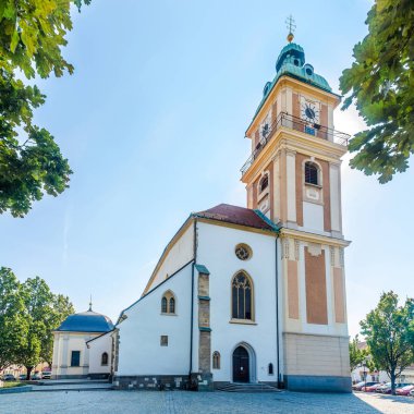Slovenya'daki Maribor Katedrali'nde manzara