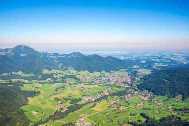 Ruhpolding yakınlarındaki Rauchsberg 'den görüntü - Almanya
