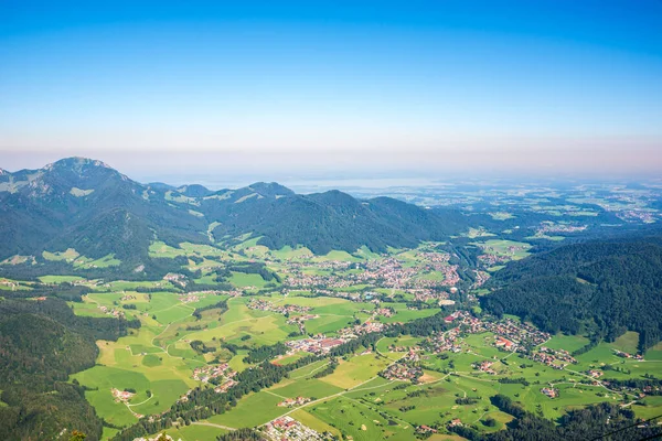 Ruhpolding yakınlarındaki Rauchsberg 'den görüntü - Almanya