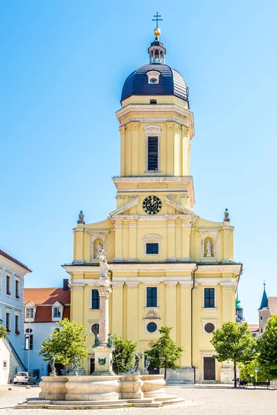 Vista Chuch San Pedro Neuburg Der Donau Alemania —  Fotos de Stock