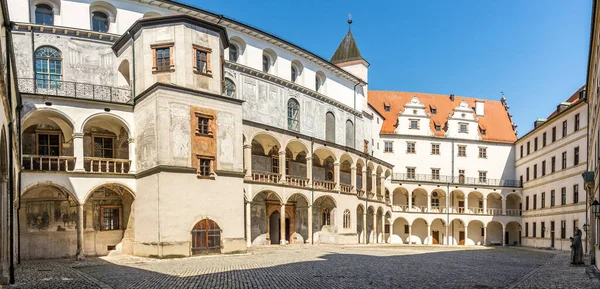 Vista Patio Casle Neuburg Der Donau Alemania — Foto de Stock