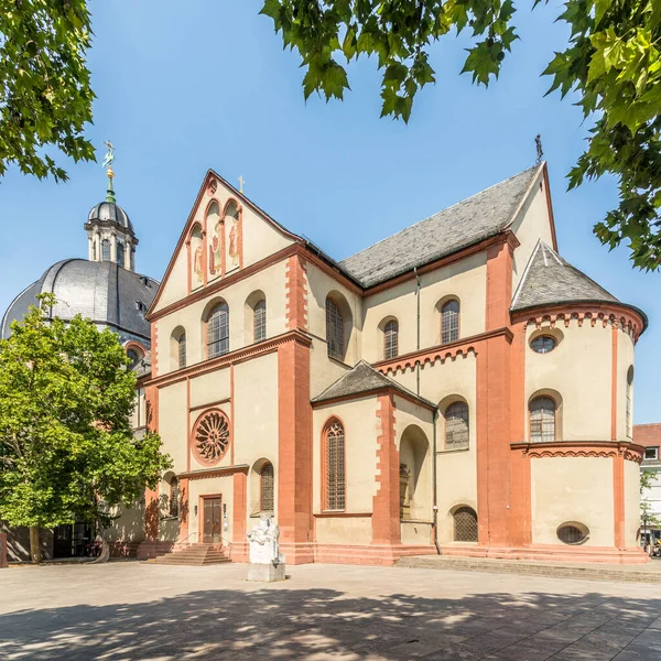 Vista Iglesia Nuevo Munster Wurzburg Alemania —  Fotos de Stock