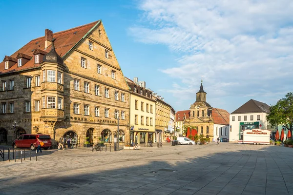 Bayreuth Niemcy Sierpień 2020 Widok Ulicę Maksymiliana Bayreuth Bayreuth Jest — Zdjęcie stockowe