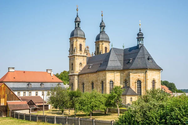 Vista Iglesia Santísima Trinidad Gossweinstein Alemania —  Fotos de Stock