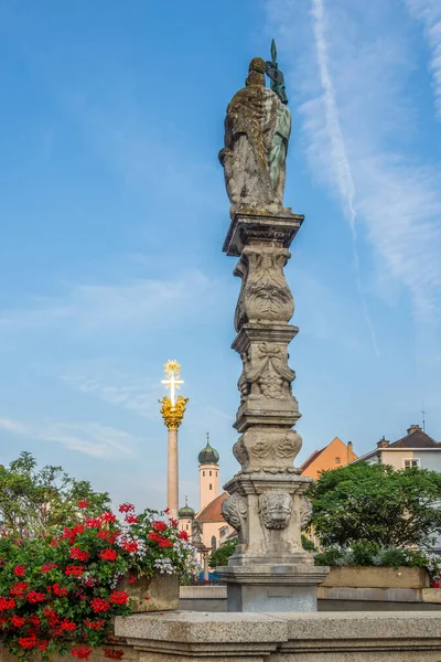 Ludwigsplatz Straubing — Stockfoto