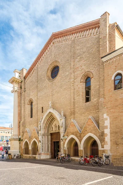 Pesaro Italia Settembre 2020 Veduta Della Chiesa San Domenico Pesaro — Foto Stock