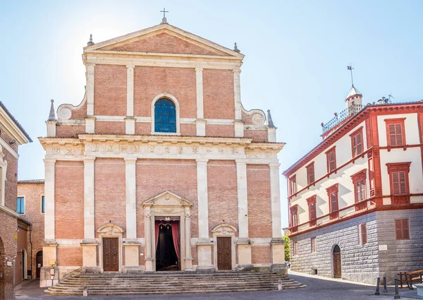 View Church Venantius Fabriano Italy — Stock Photo, Image
