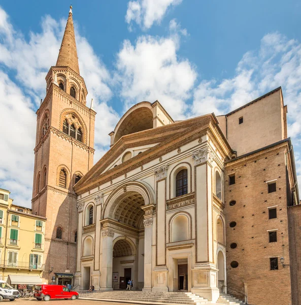 Mantua Itália Setembro 2020 Vista Basílica Santo André Mântua Mântua — Fotografia de Stock