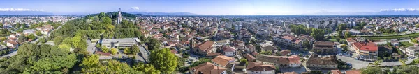 Aerial Panoramę Miasta Trikala — Zdjęcie stockowe