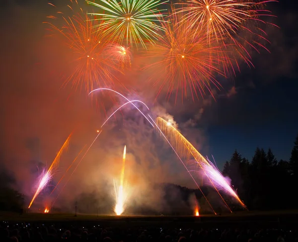 Vuurwerk — Stockfoto