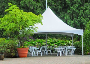 Açık hava yeme alanı