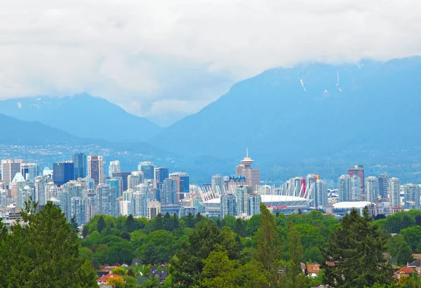 Linha do horizonte de Vancouver — Fotografia de Stock