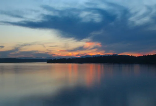 Patricia Bay sunset — Stock Photo, Image