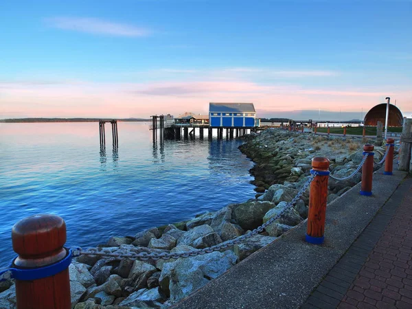 Sidney, Vancouver Adası, British Columbia içinde Seawalk — Stok fotoğraf