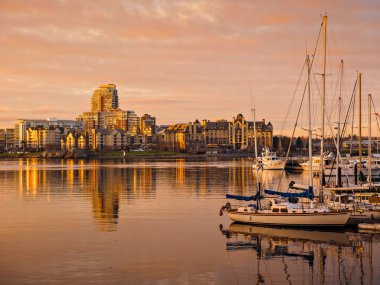 Victoria iç Limanı, British Columbia, Vancouver Adası, CA