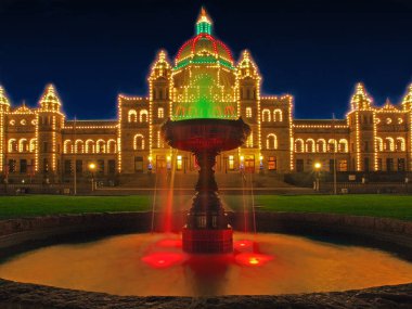 Victoria BC, British Columbia başkenti yasama Binası