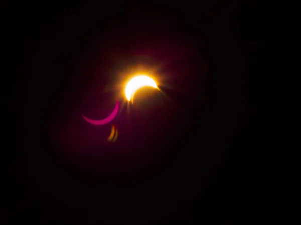 Solar eclipse of 2017 — Stock Photo, Image