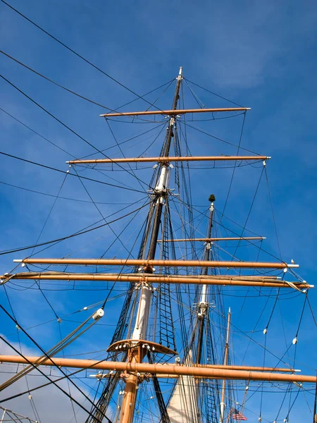 Tallship mast — Stockfoto