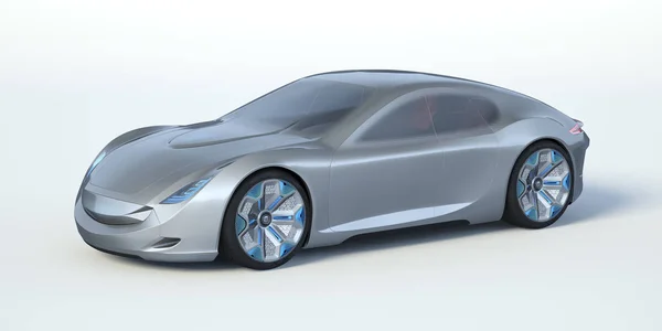 Rendering Una Concept Car Generica Senza Marchio — Foto Stock