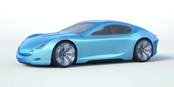 Rendu Concept Car Générique Sans Marque — Photo