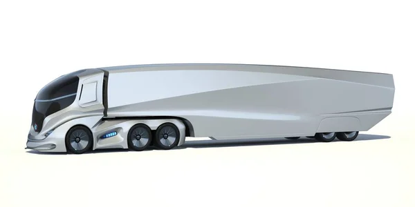 Rendering Concept Truck Generico Senza Marchio — Foto Stock