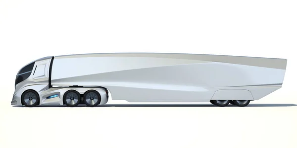 Rendu Concept Truck Générique Sans Marque — Photo