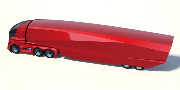 Weergave Van Een Merkloze Generieke Conceptauto — Stockfoto