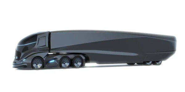 Rendering Concept Truck Generico Senza Marchio — Foto Stock