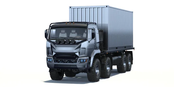 Rendu Concept Truck Générique Sans Marque — Photo