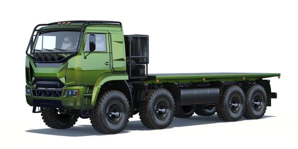 Rendering Concept Truck Generico Senza Marchio — Foto Stock