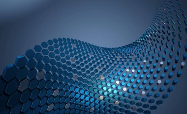 Geometrik elemanlar ile soyut arka plan renkli Illustration